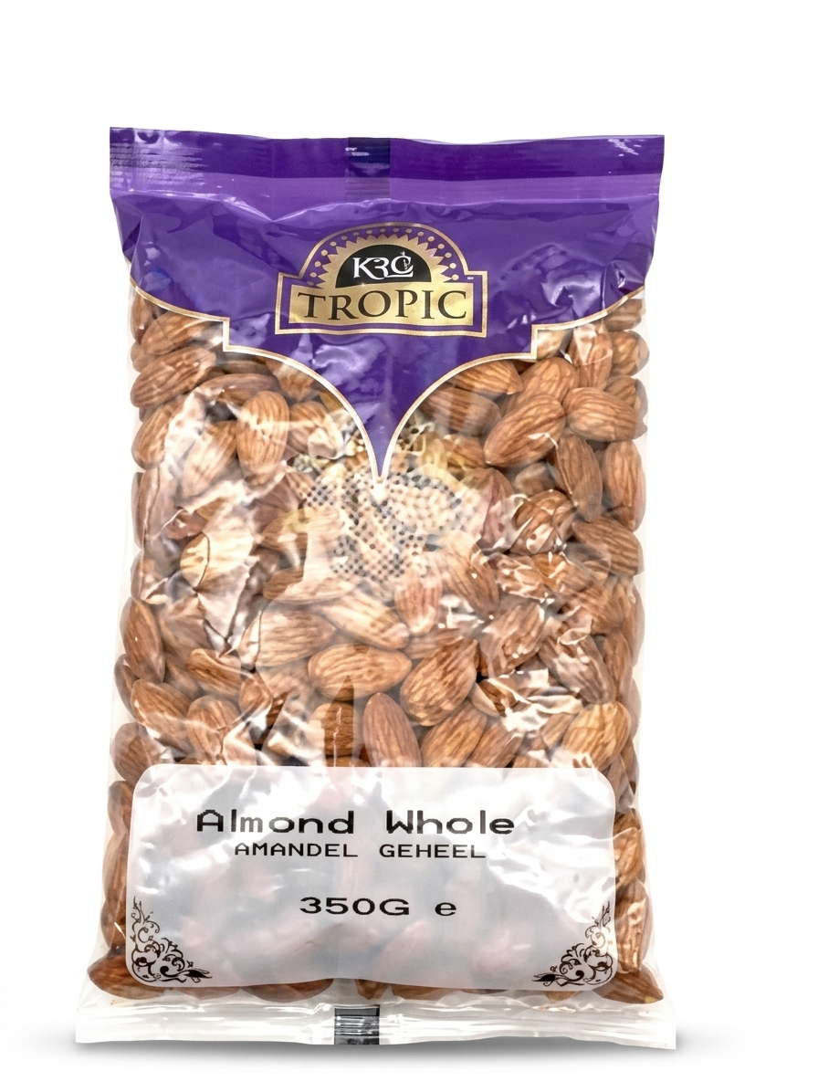 KRG Almonds Whole 350 gm