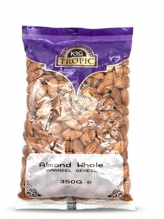 KRG Almonds Whole 350 gm