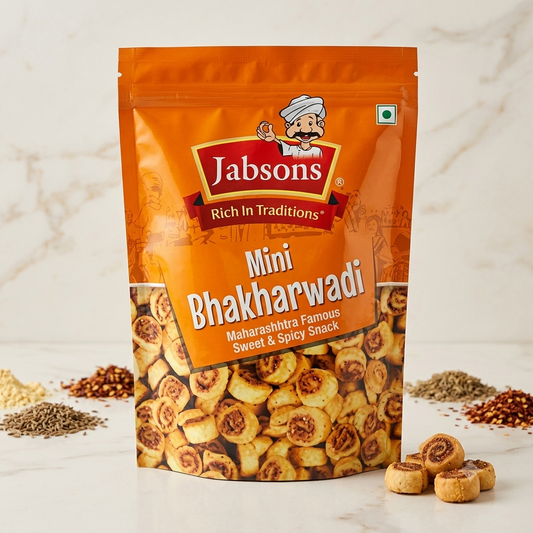 Jabsons Mini Bhakharwadi 160 gm