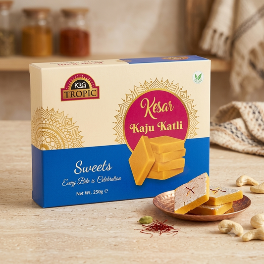 KRG Kesar Kaju Katli 250 gm