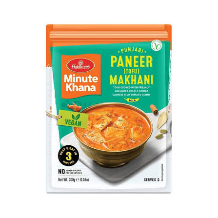 Haldiram Rte Paneer Makhani 300 Gm