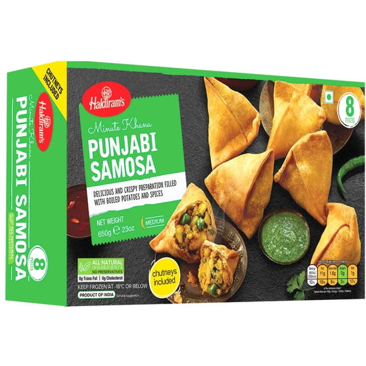 Haldirams Punjabi Samosa 8 pcs 650 gm