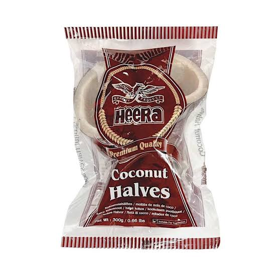 Heera Dried Coconut Halves 300 gm