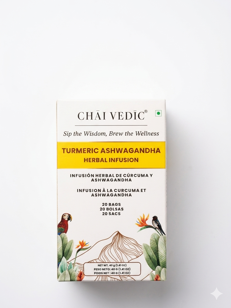 Samaara Turmeric Ashwagandha Herbal Tea