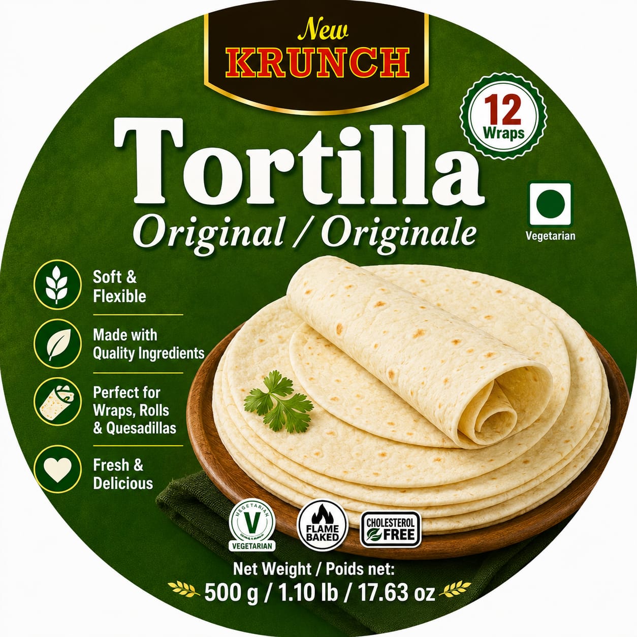 Krunch Tortilla Original 500g