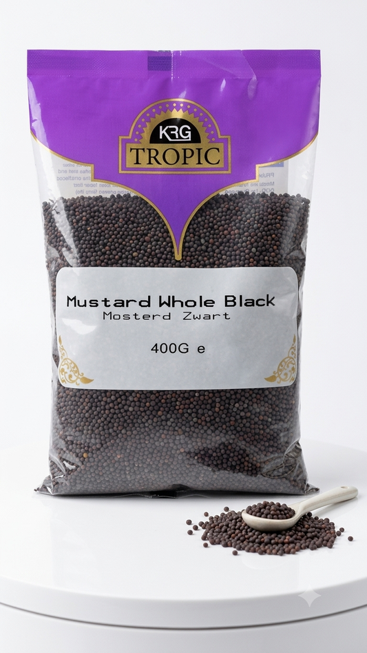 KRG Black Mustard Seeds Whole 400 gm