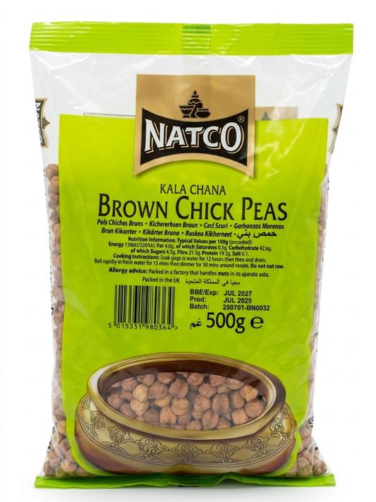 Natco Kala chana 500 gm