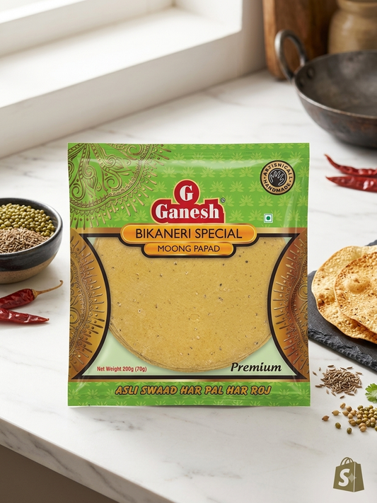 Ganesh Bikaneri moong Papad 200 gm