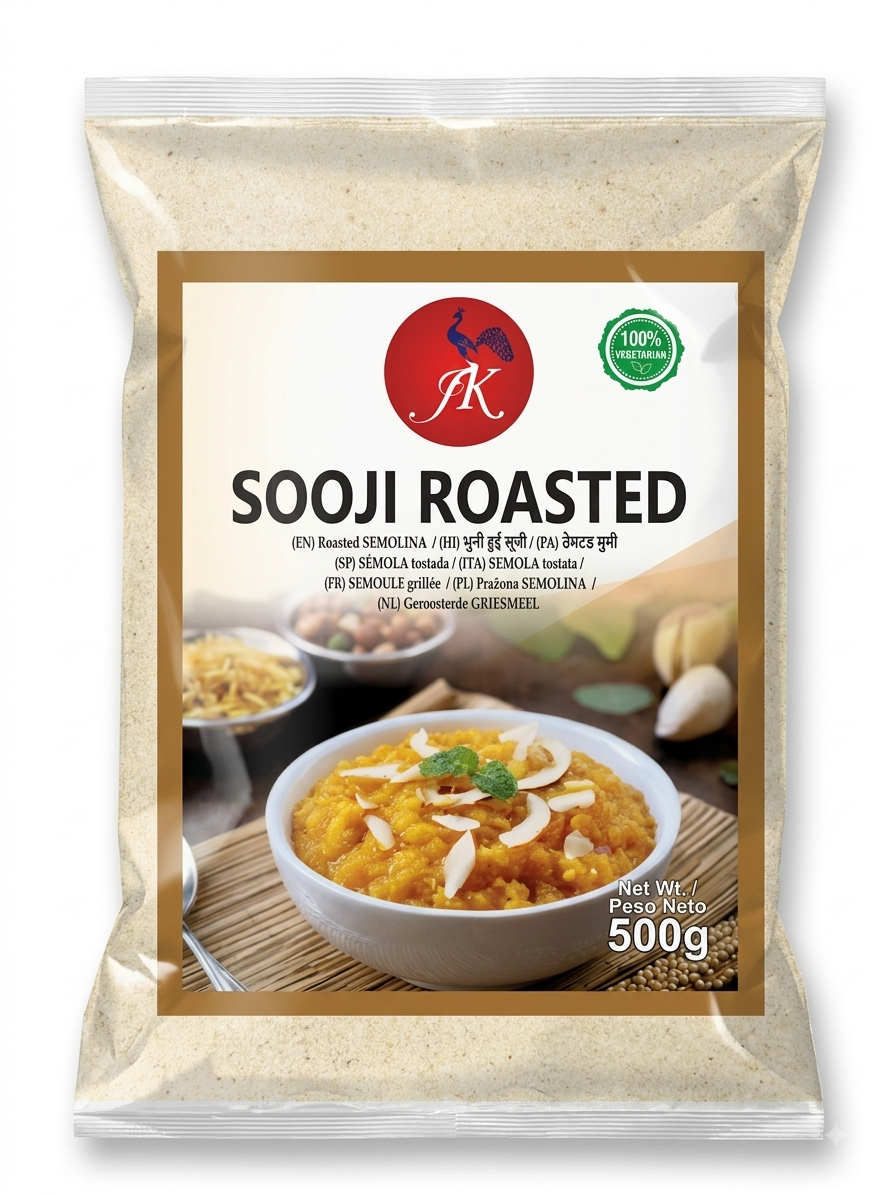 Jk Sooji Roasted 500 gm