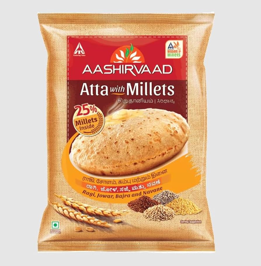 Aashirvaad Millets & Atta 2 Kg