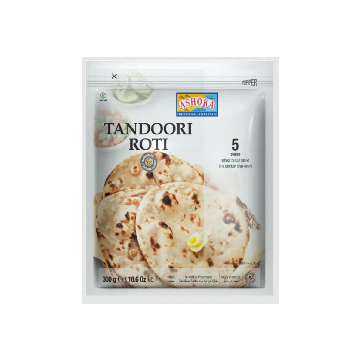 Ashoka Tandoori Roti 5 Pcs