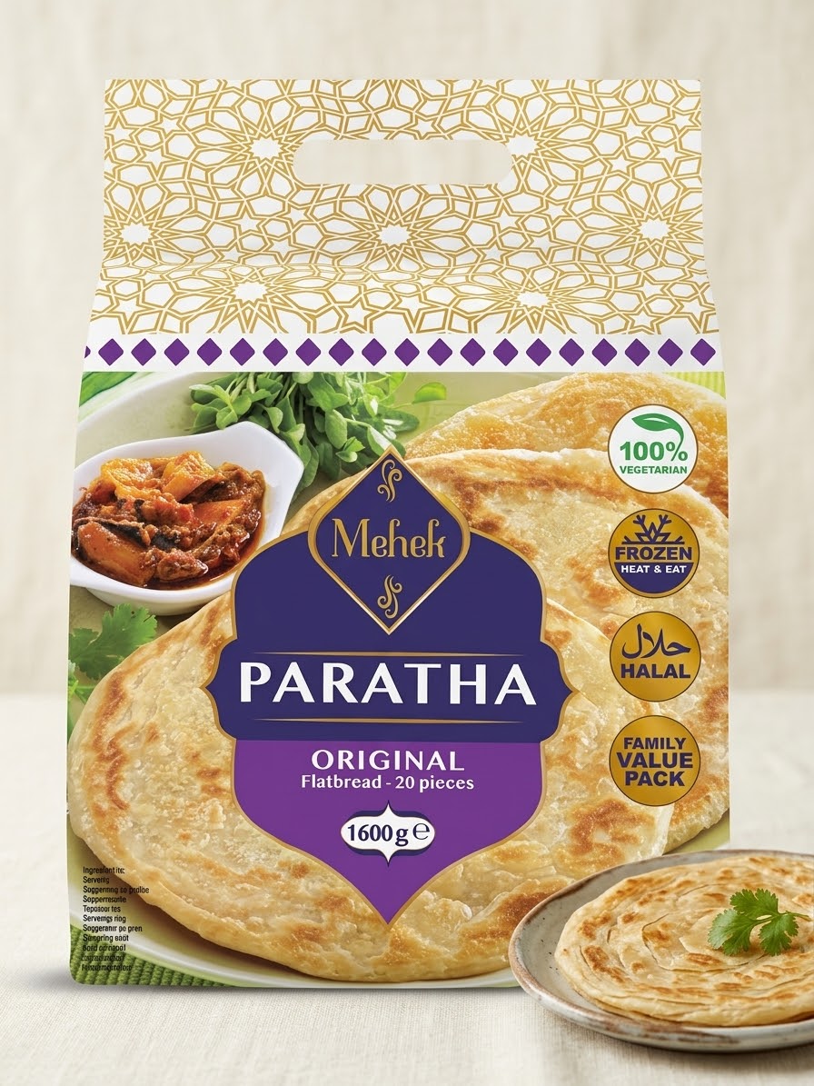 Mehek Original Paratha 20 pcs 1.6 kg