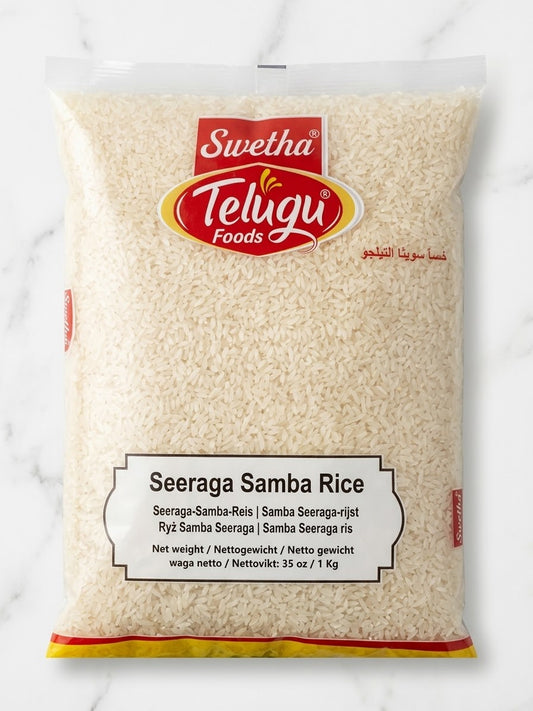 Telugu Seeraga Samba Rice 1KG