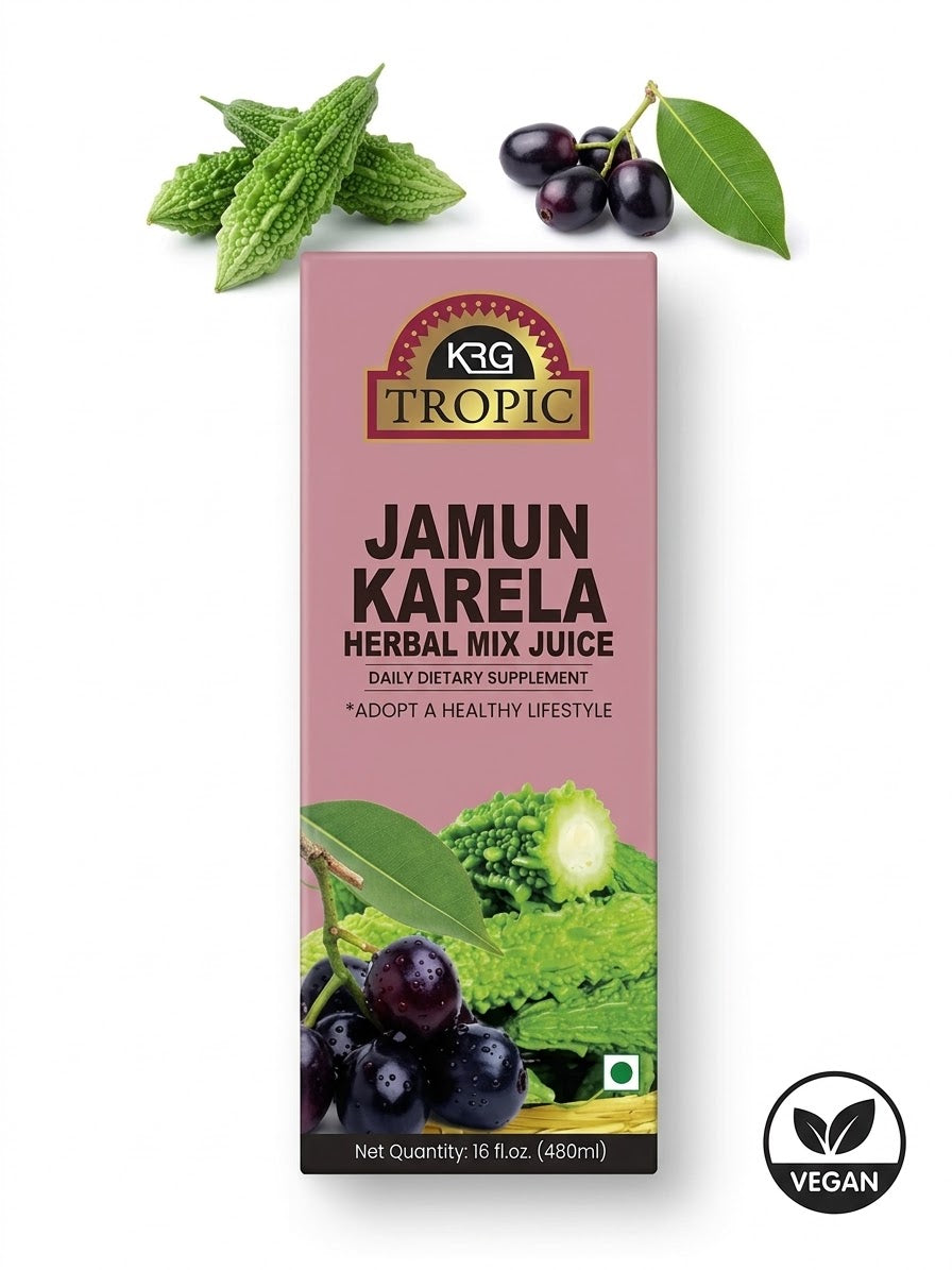 KRG Jamun & Karela Mix Juice 480 ml