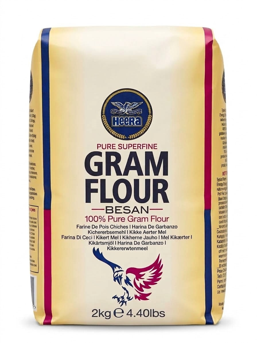 Heera Gram Flour (Pure Superfine Besan) 2 kg