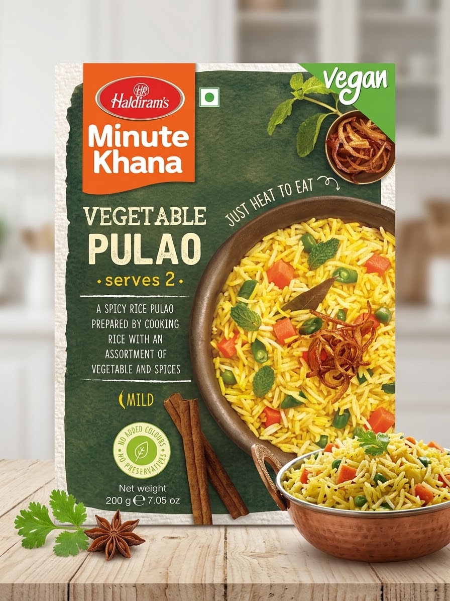 Haldiram RTE Veg Pulao 200G