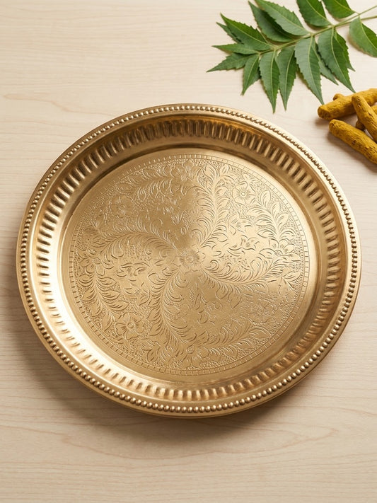 Brass Plate 6 number