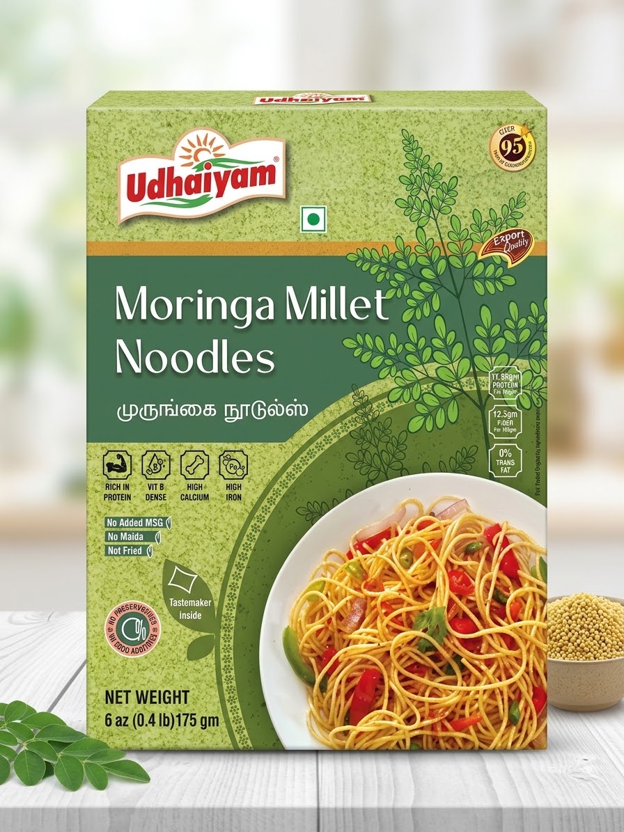 Udhaiyam Moringa Millet Noodles 175GM