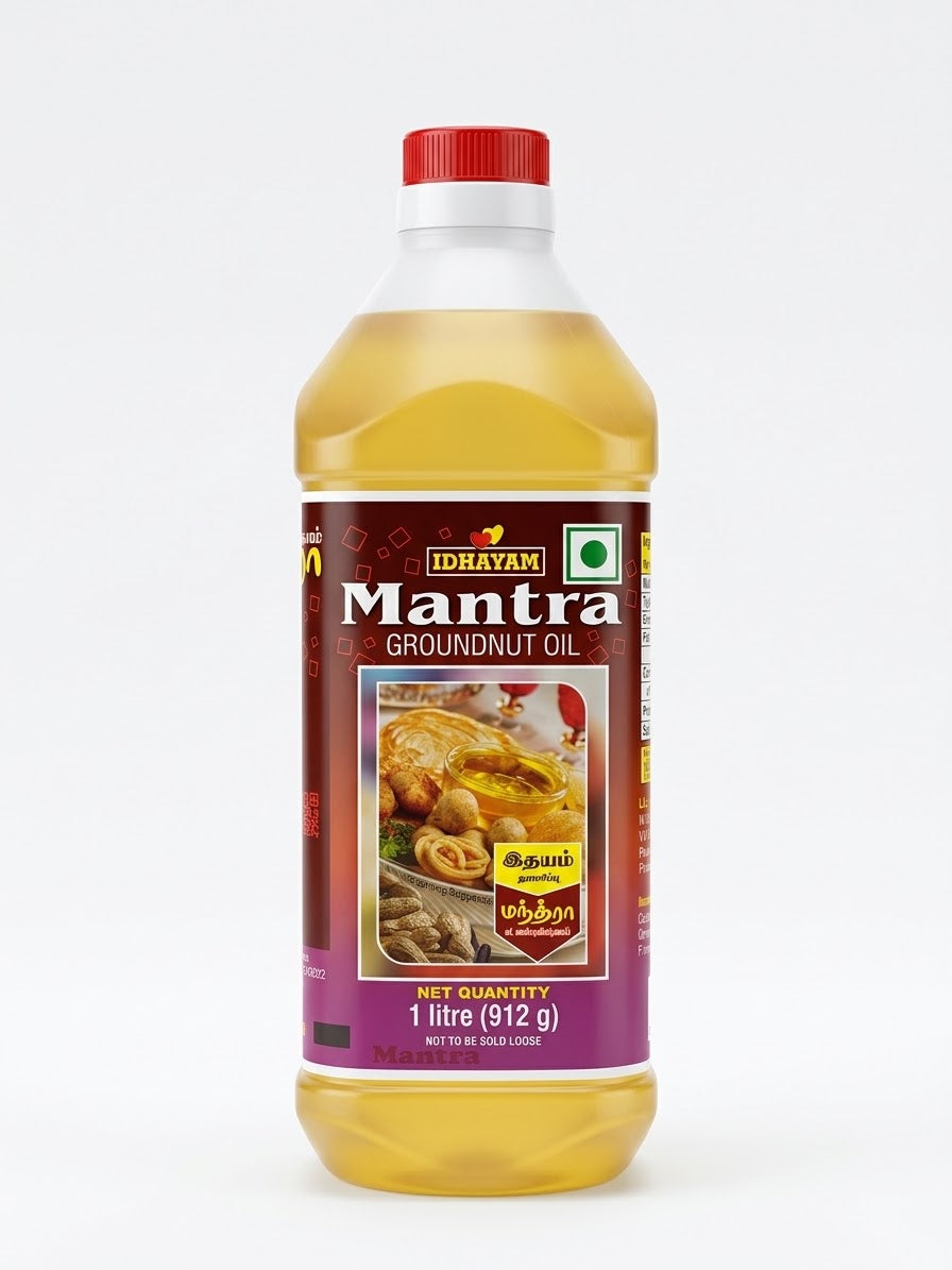 Idhayam Mantra Groundnut Oil 1L