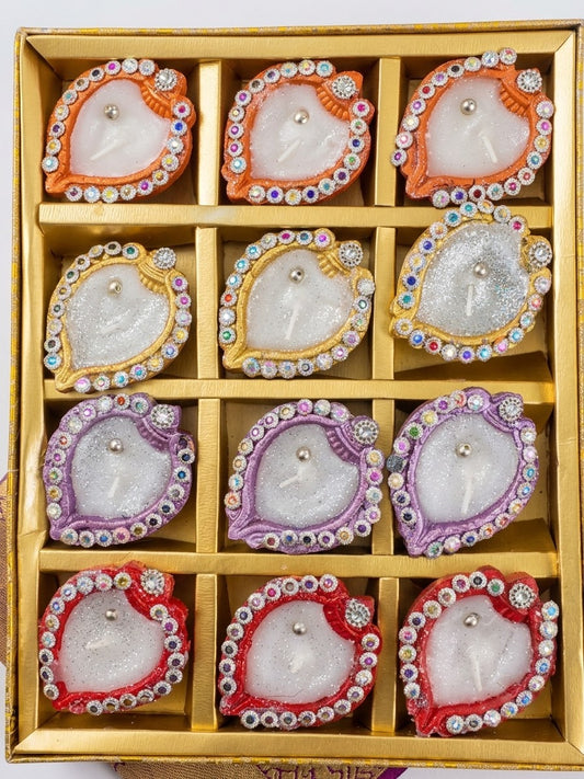 Diva Fancy With Wax Mix Design 12 pcs