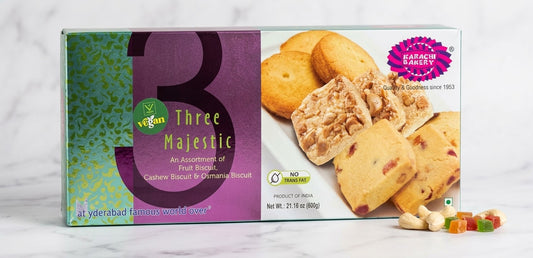 Karachi Bakery Vegan (Blue) Osmania Fruit & Cashew