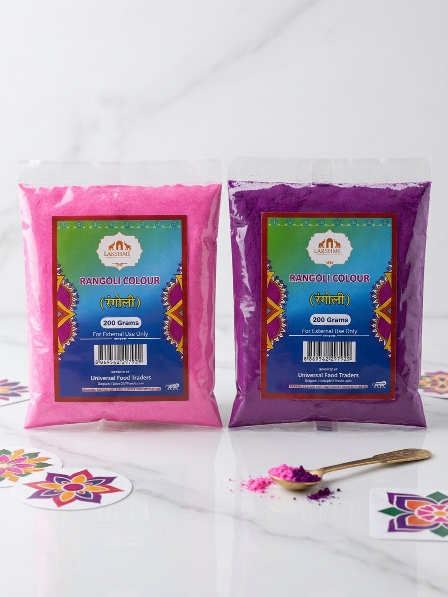 Rangoli Colour Pink 200 gm
