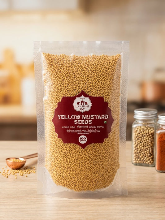 Lakshmi Yellow Mustard Seeds 100 gm