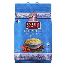 India Gate Extra Long Basmati Rice Excel 5 kg