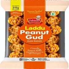 Jabson Ladoo Peanut Gud 210 gm