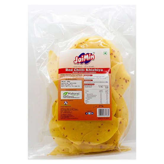 Jaimin Red Chilli Garlic Khichiya 200 gm