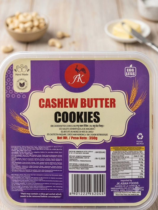 Jk Cashew Butter Cookies 350 Gm
