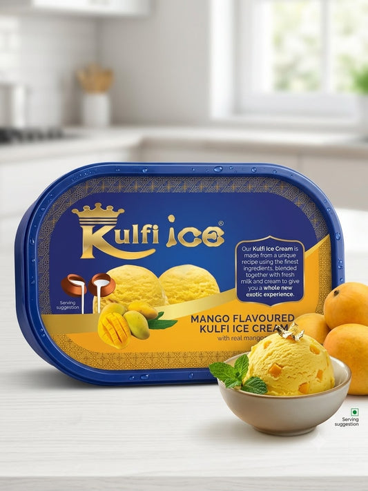 Kulfi Ice Cream Mango 1 Ltr