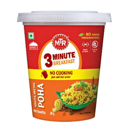 MTR INST Poha Khatta Metha 80 gm