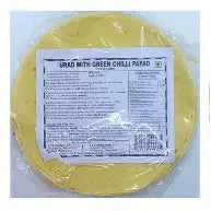 Lijjat Urad With Green chilly Papad