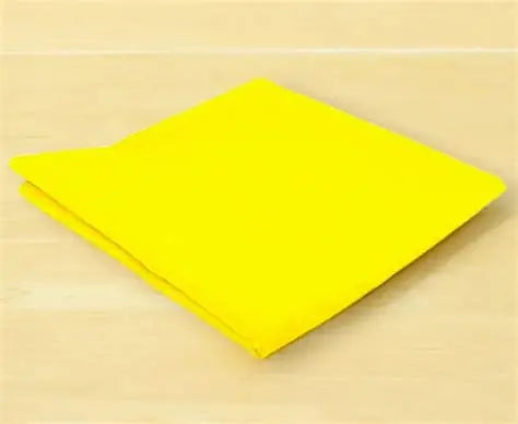 Yellow Pooja Cloth / Pooja Aasan 1pc