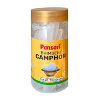 Pansari Bhimseni Alcanfor / Karpoor Tabletas 100 g