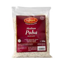 SCHANI Medium Poha Rice Flakes 500 gm