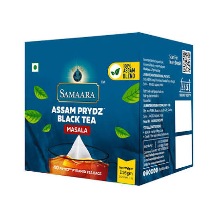 Samaara Assam Prydz Black Tea Masala - 40 bags
