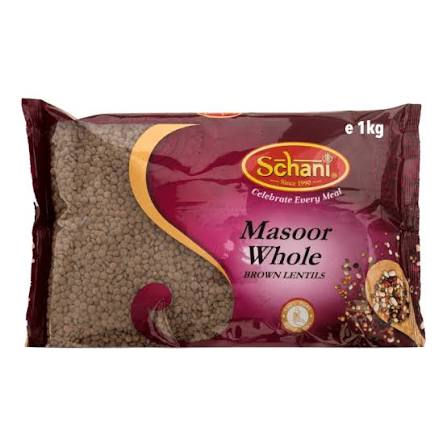 Schani Lentils Brown (Masoor) 1 kg