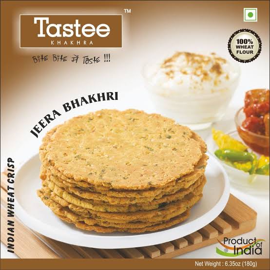 Tastee Bhakhari Jeera 180 gm