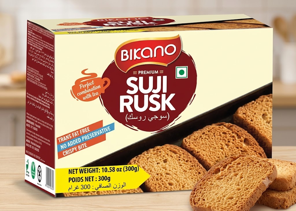 Bikano Suji Rusk 300 Gm