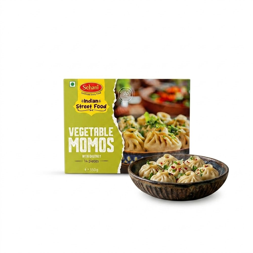 Schani Vegetable Momos 350 gm (14 pcs)
